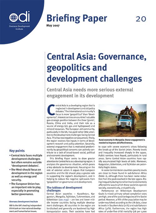 First page of publication