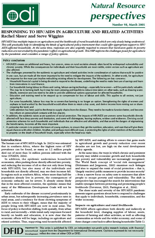 First page of publication