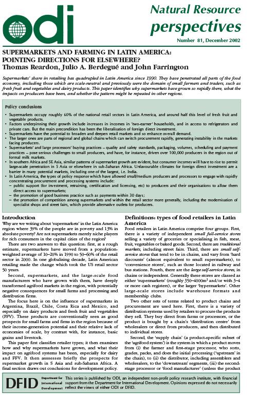 First page of publication