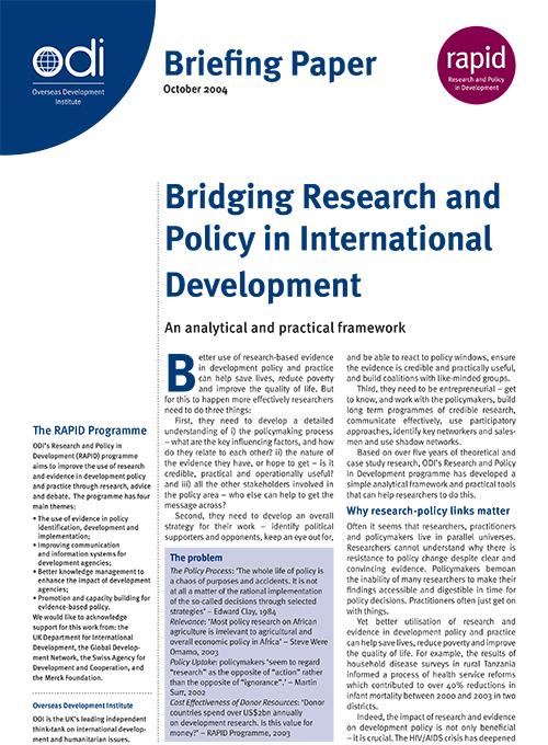 First page of publication