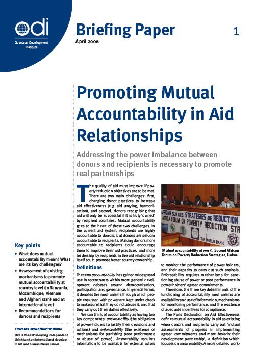 First page of publication
