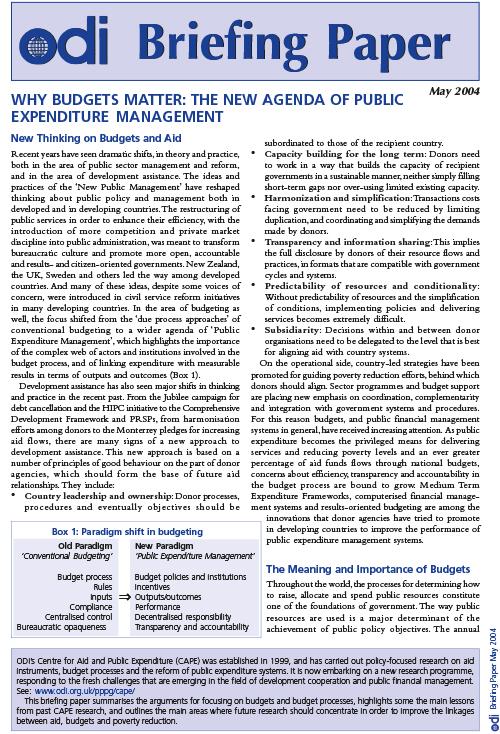 First page of publication