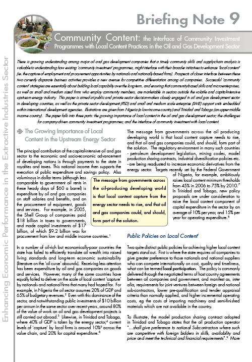 First page of publication