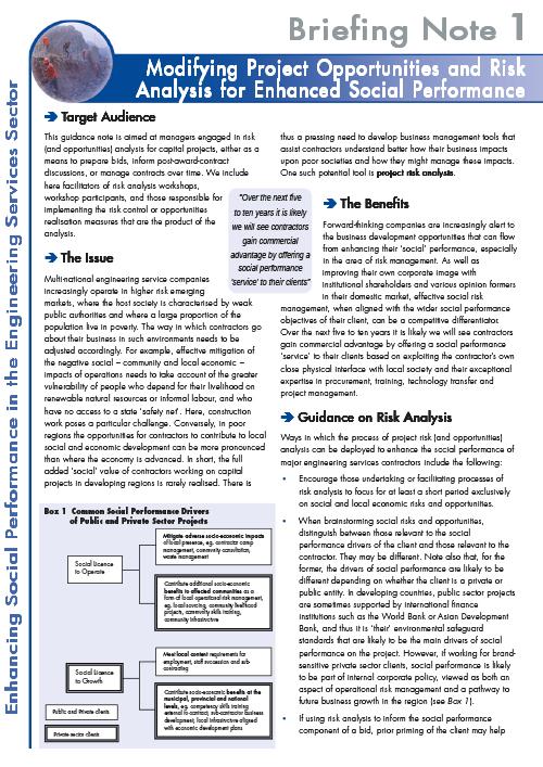 First page of publication