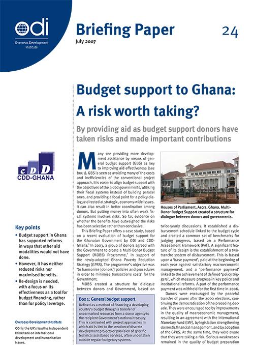 First page of publication