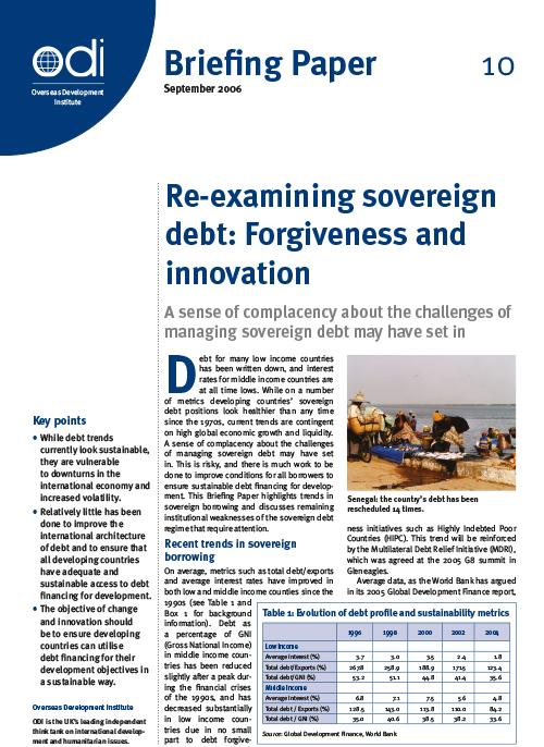 First page of publication