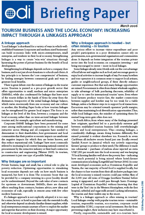 First page of publication