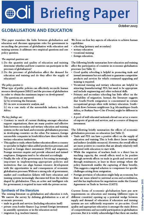 First page of publication