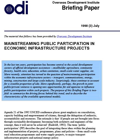 First page of publication