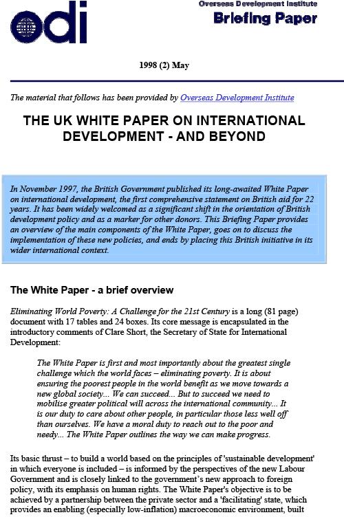 First page of publication