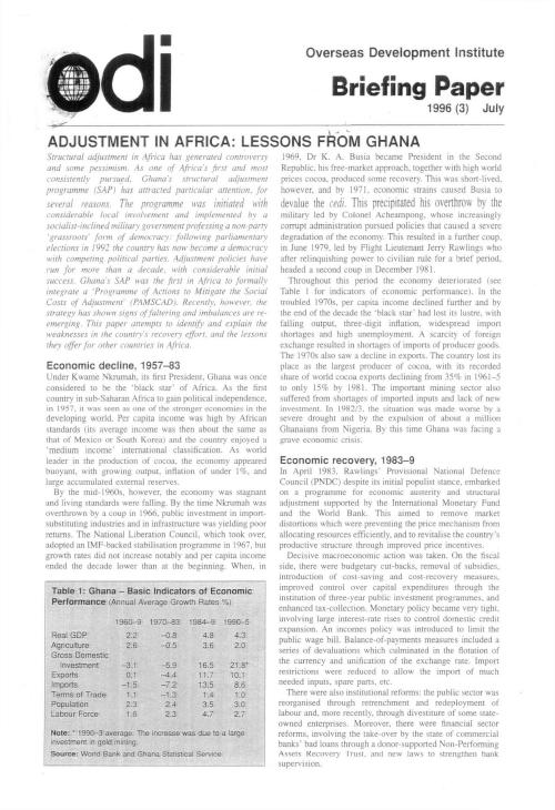 First page of publication