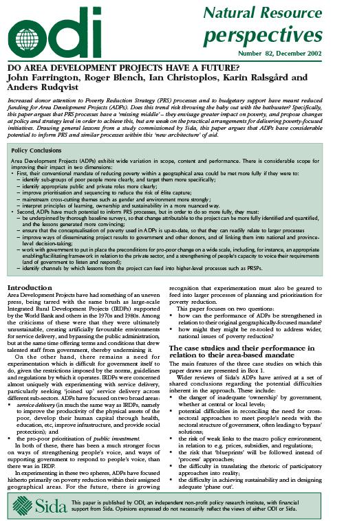 First page of publication