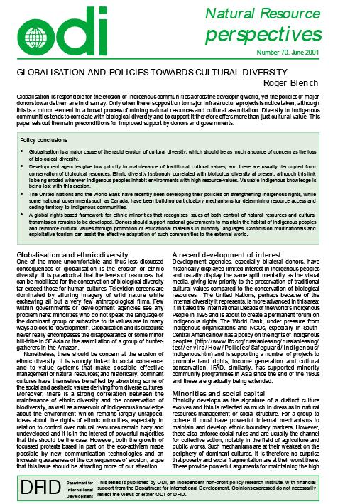 First page of publication