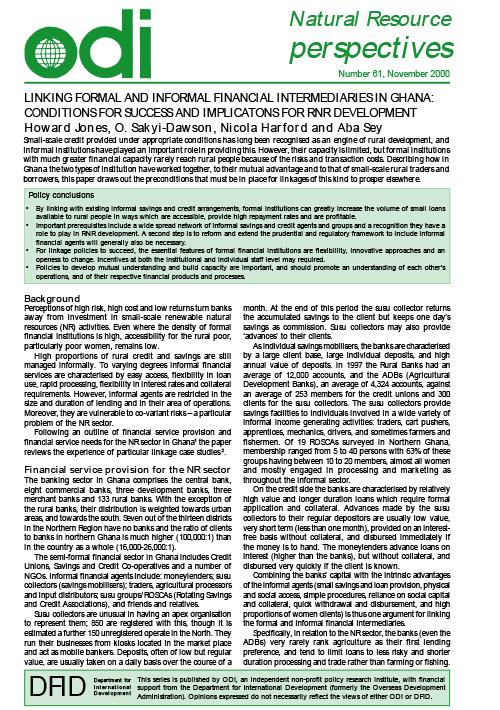 First page of publication