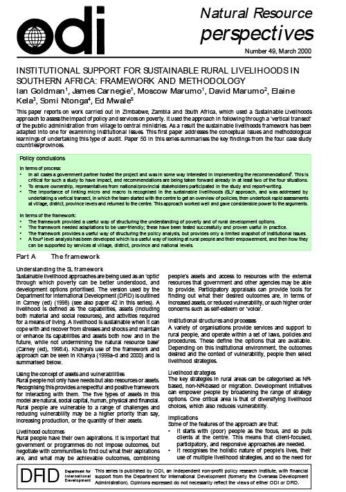 First page of publication