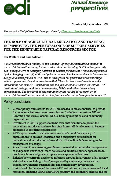 First page of publication