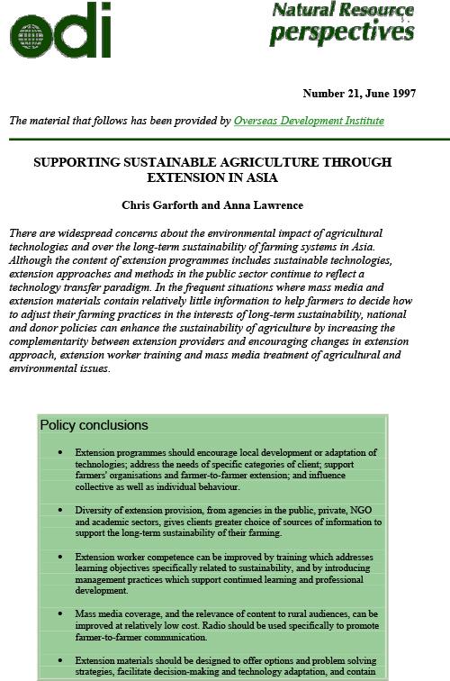 First page of publication