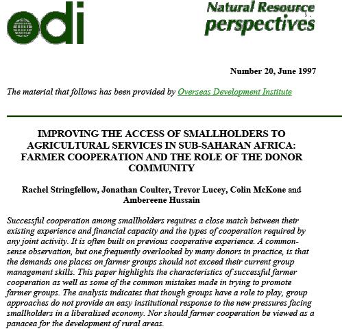 First page of publication