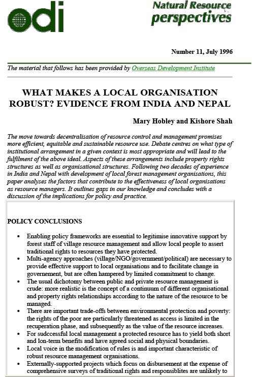 First page of publication