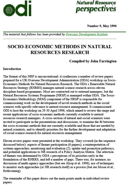 First page of publication