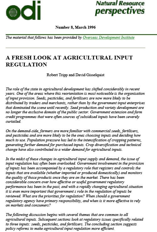 First page of publication