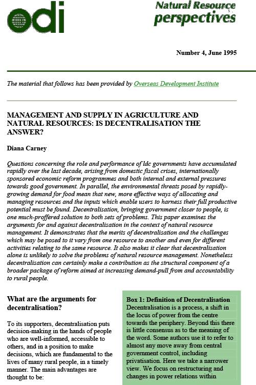 First page of publication