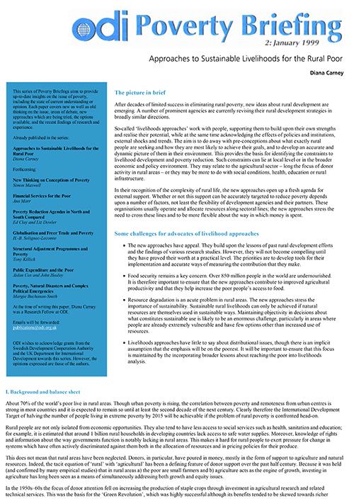 First page of publication