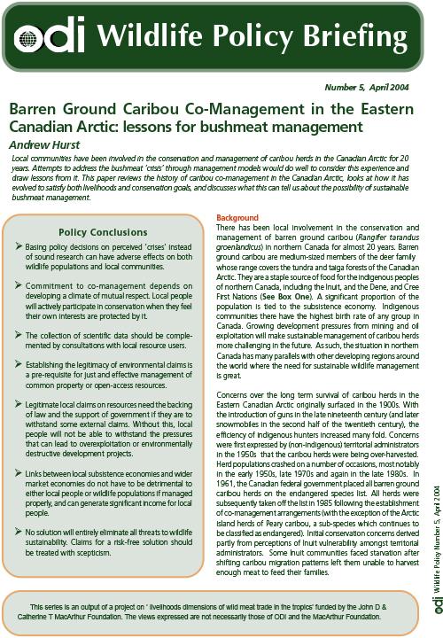 First page of publication