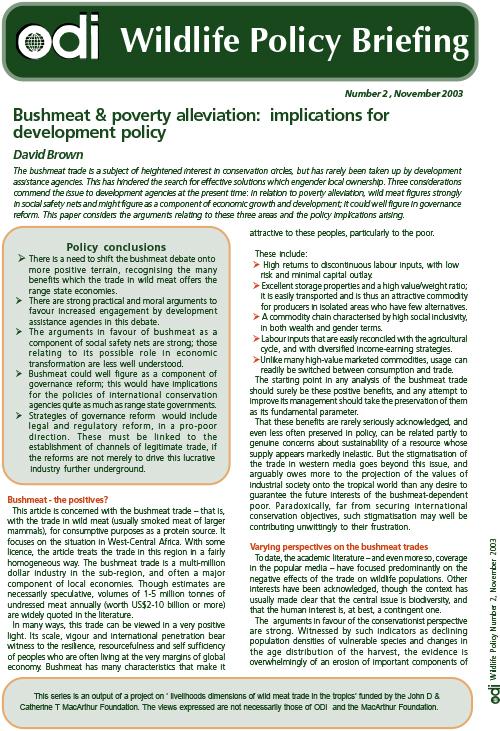 First page of publication