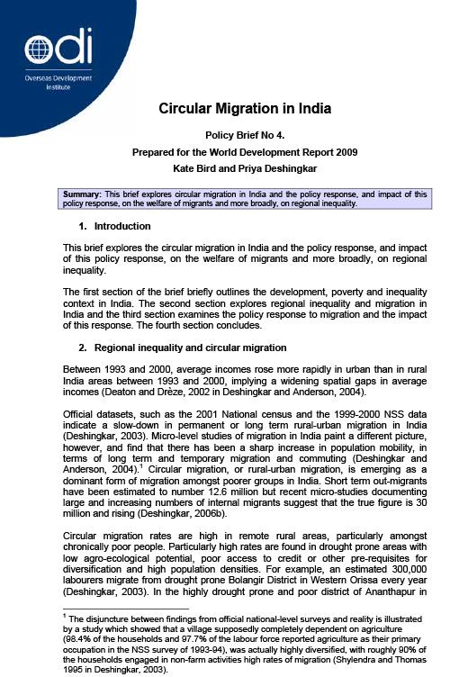 First page of publication
