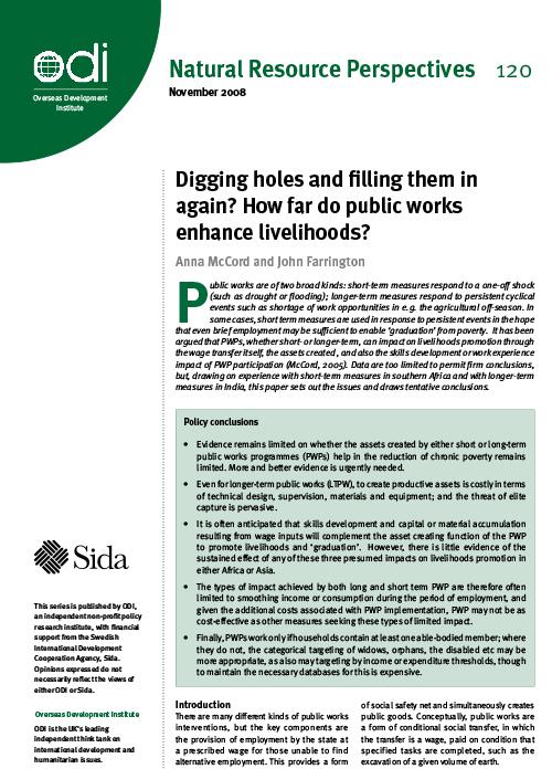 First page of publication