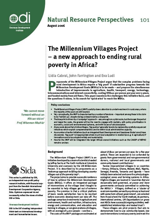 First page of publication