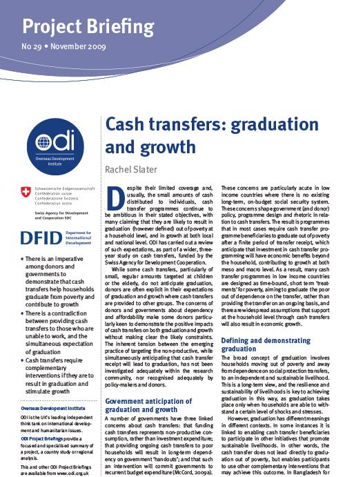 First page of publication