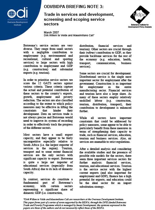 First page of publication