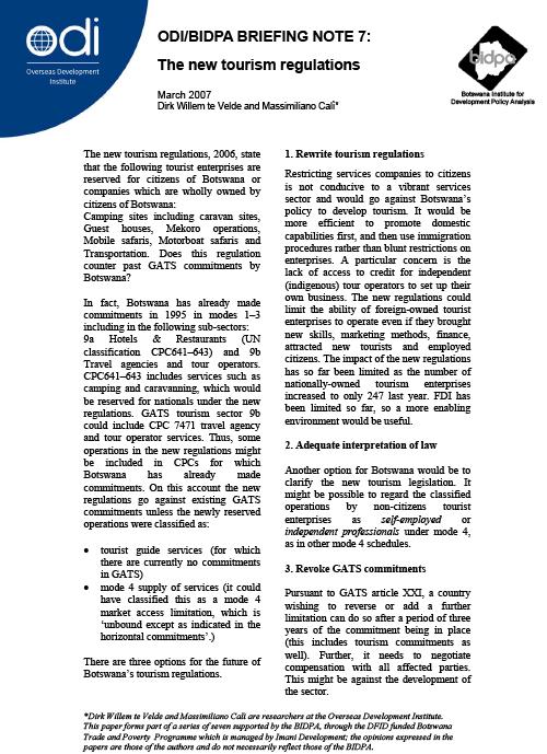 First page of publication