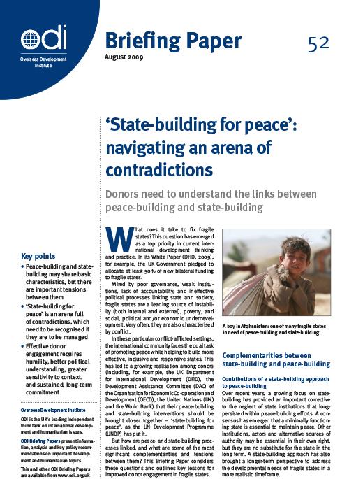 First page of publication