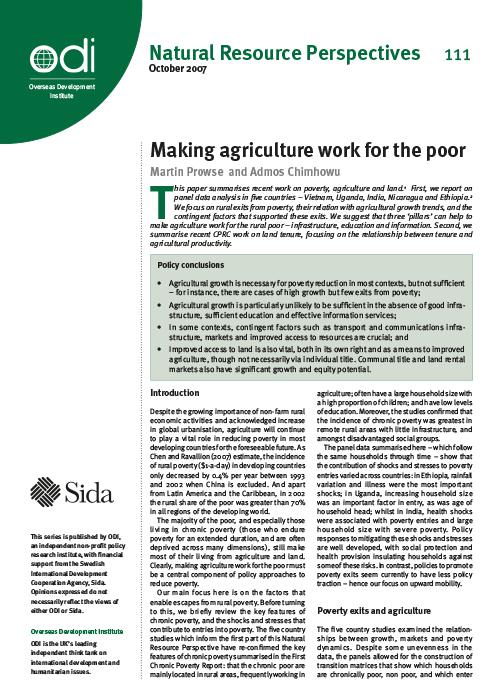 First page of publication