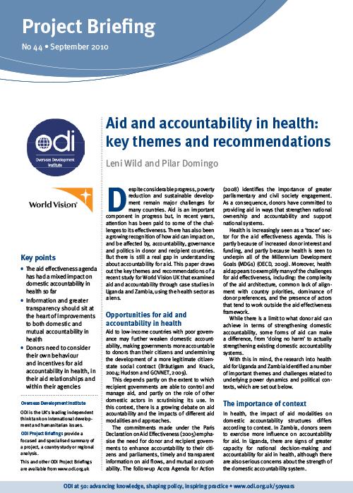 First page of publication