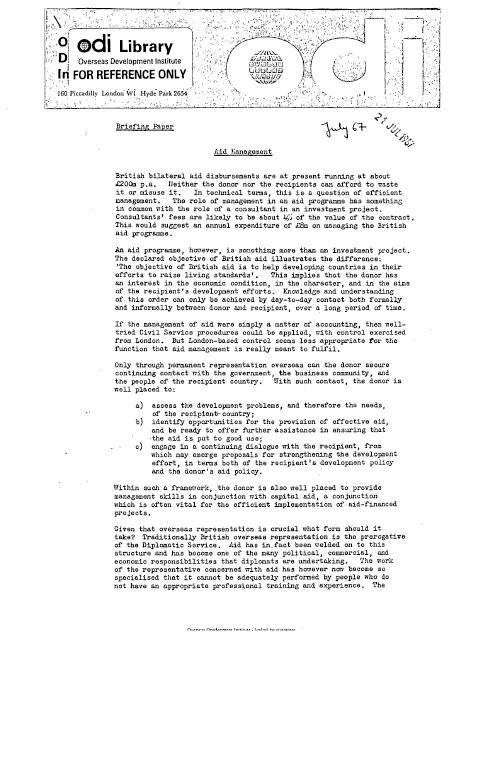 First page of publication