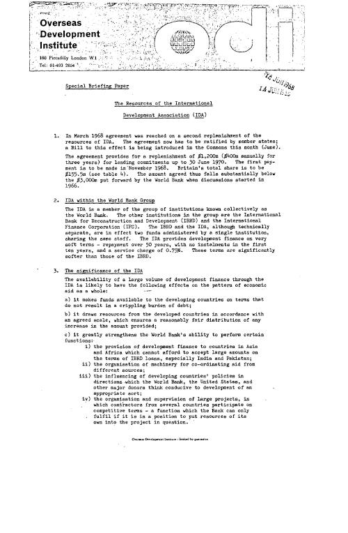 First page of publication