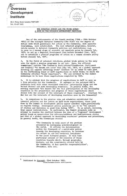 First page of publication