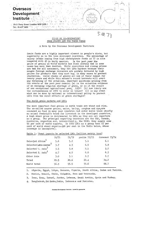 First page of publication