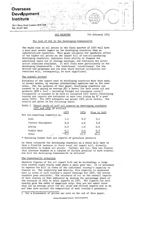 First page of publication