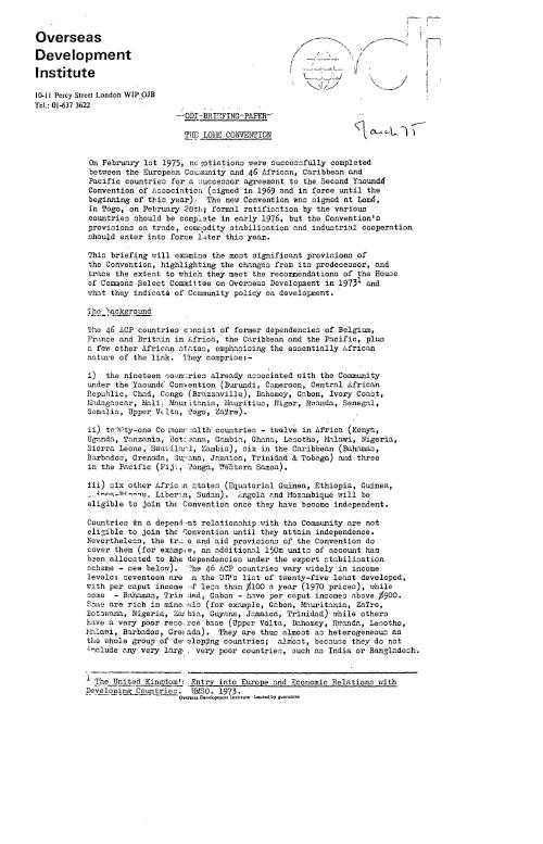 First page of publication