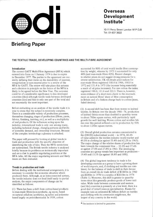 First page of publication