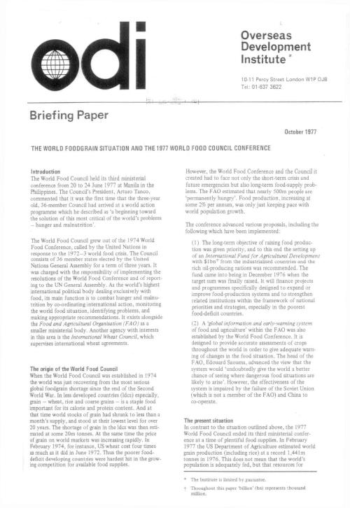 First page of publication