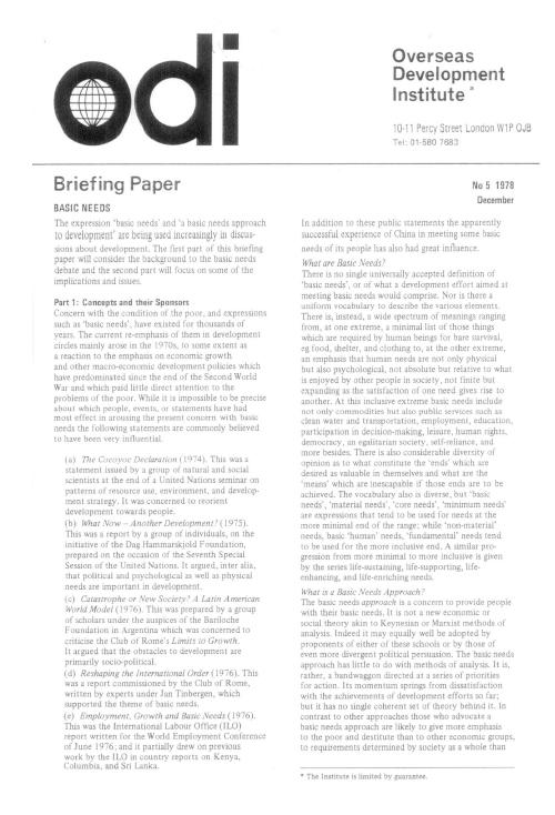 First page of publication