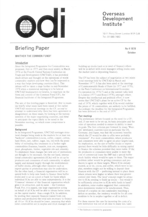 First page of publication