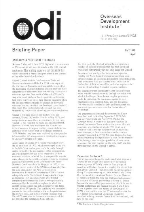 First page of publication