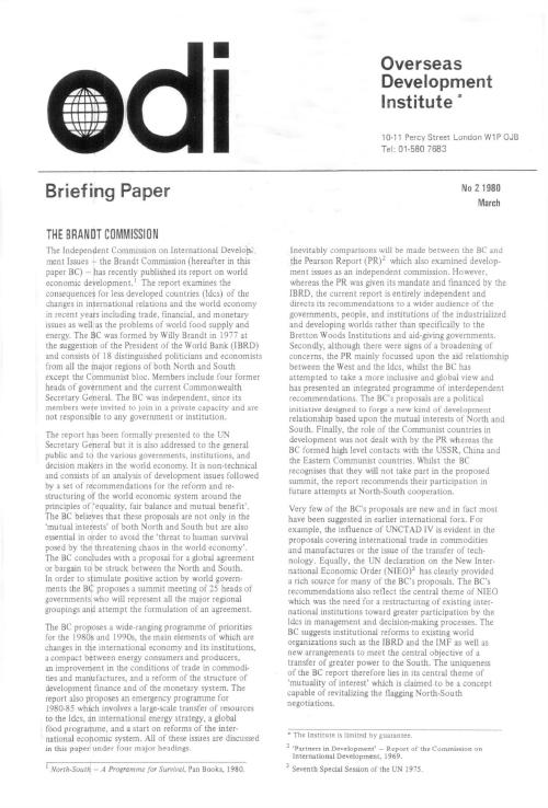 First page of publication